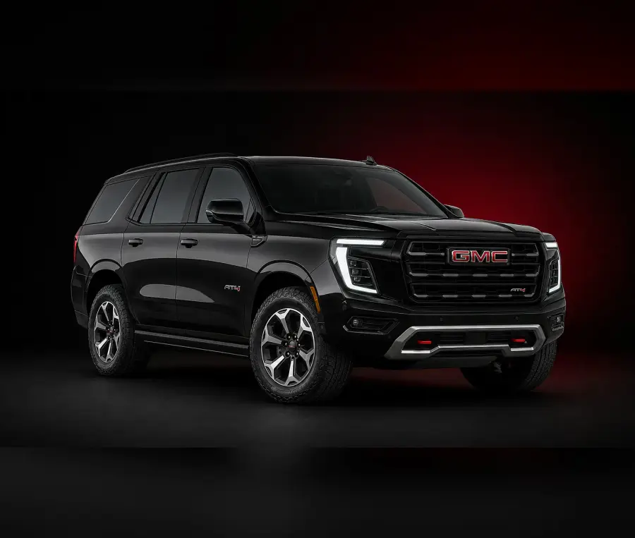 Rent GMC Yukon AT4 Ultimate Black 2025 in Dubai — photo 1 of 4