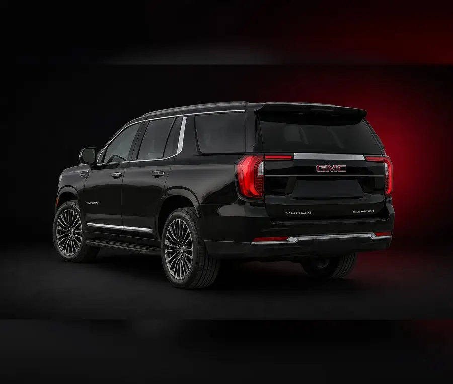 Rent GMC Yukon Elevation Black 2025 in Dubai — photo 3 of 4
