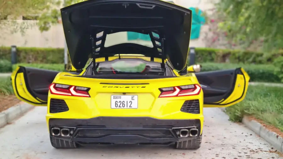 Rent Chevrolet Corvette in Dubai — photo 9 of 9