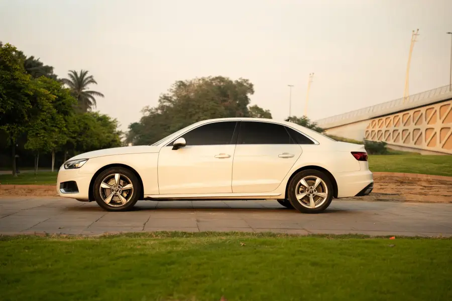 Rent Audi A4 White 2024 in Dubai — photo 4 of 18