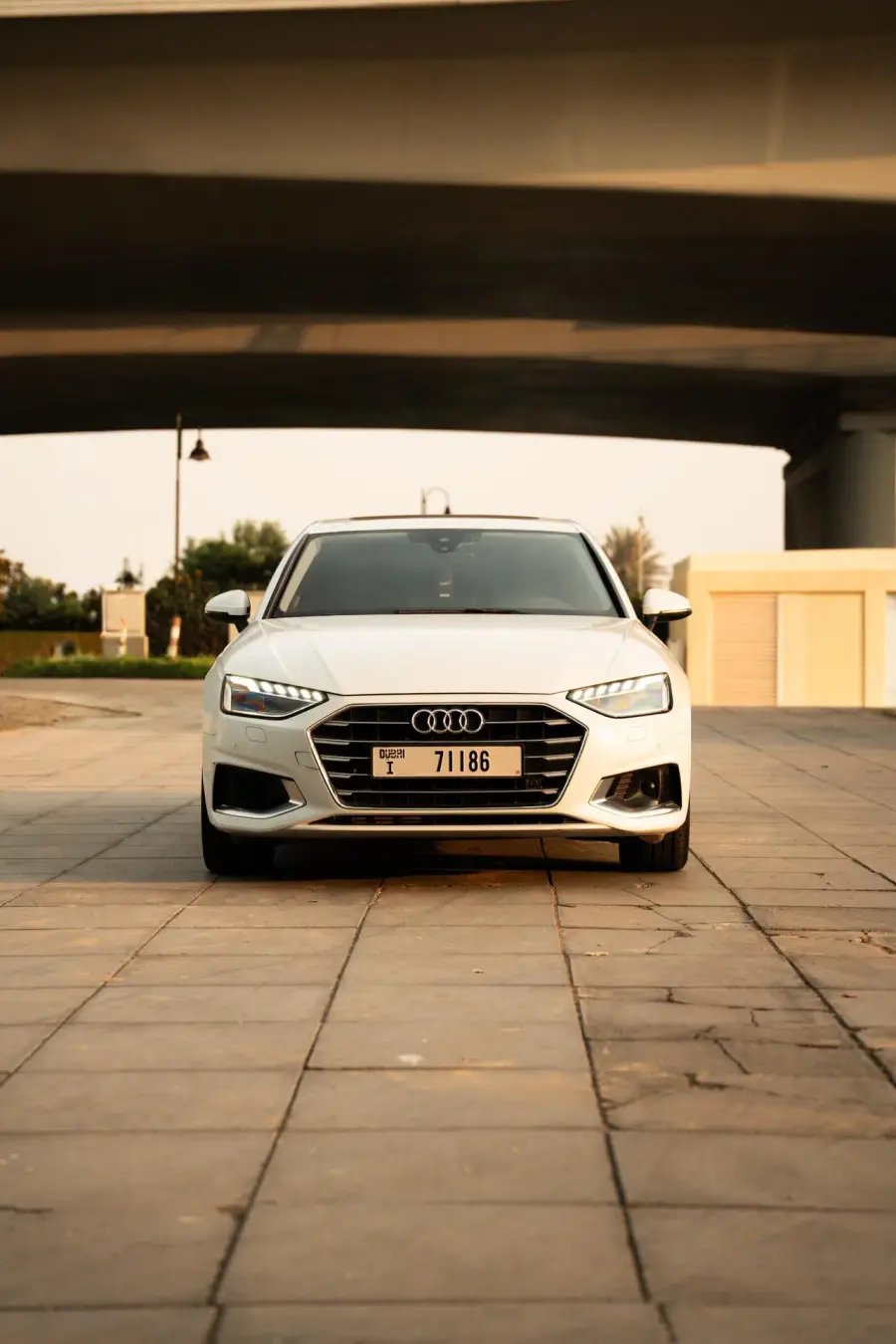 Rent Audi A4 White 2024 in Dubai — photo 7 of 18