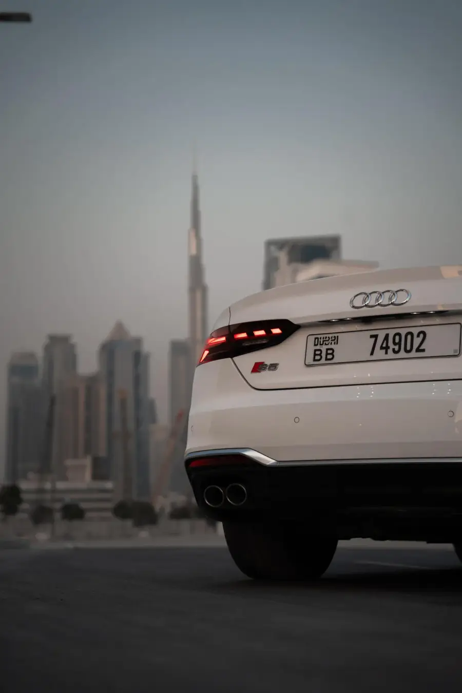تأجير أودي S5 مكشوف الأبيض 2024 في دبي — صورة 3 من 20