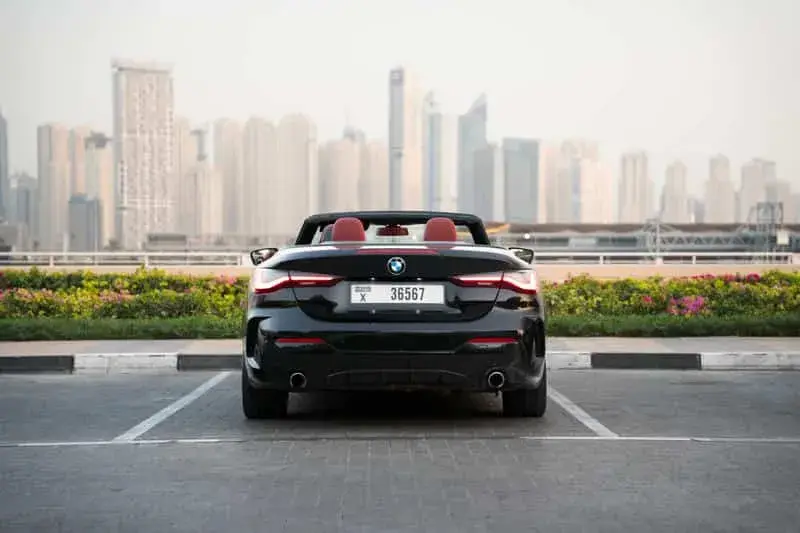 Rent BMW M430i Convertible Black in Dubai — photo 14 of 20
