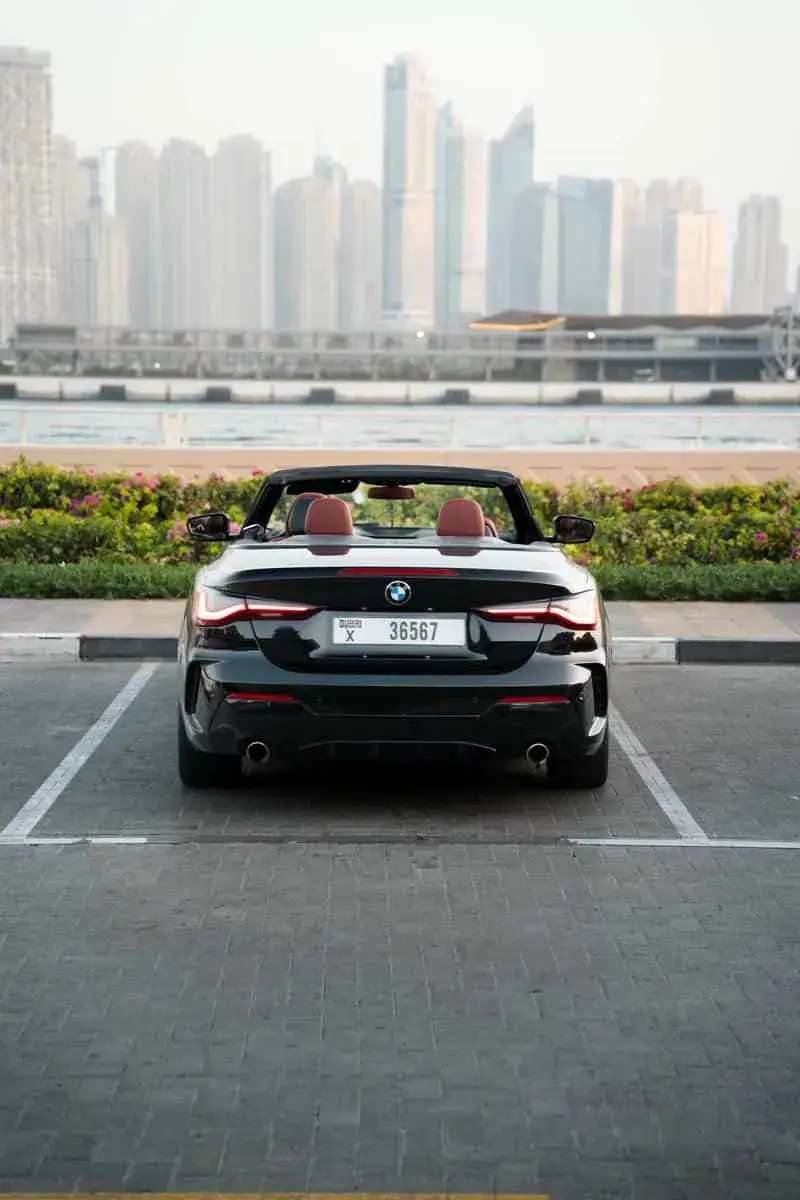 Rent BMW M430i Convertible Black in Dubai — photo 15 of 20