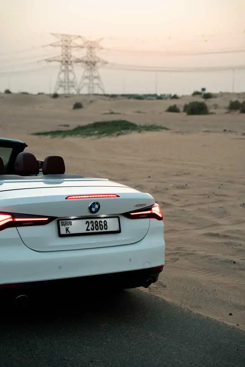 Rent BMW M 430i White in Dubai — photo 11 of 20