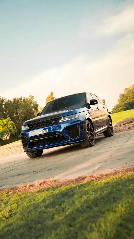 Rent Rang Rover SVR Blue in Dubai — Range Rover — photo 11 of 20