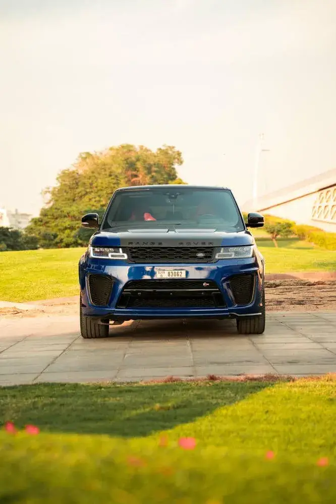 Rent Rang Rover SVR Blue in Dubai — Range Rover — photo 12 of 20