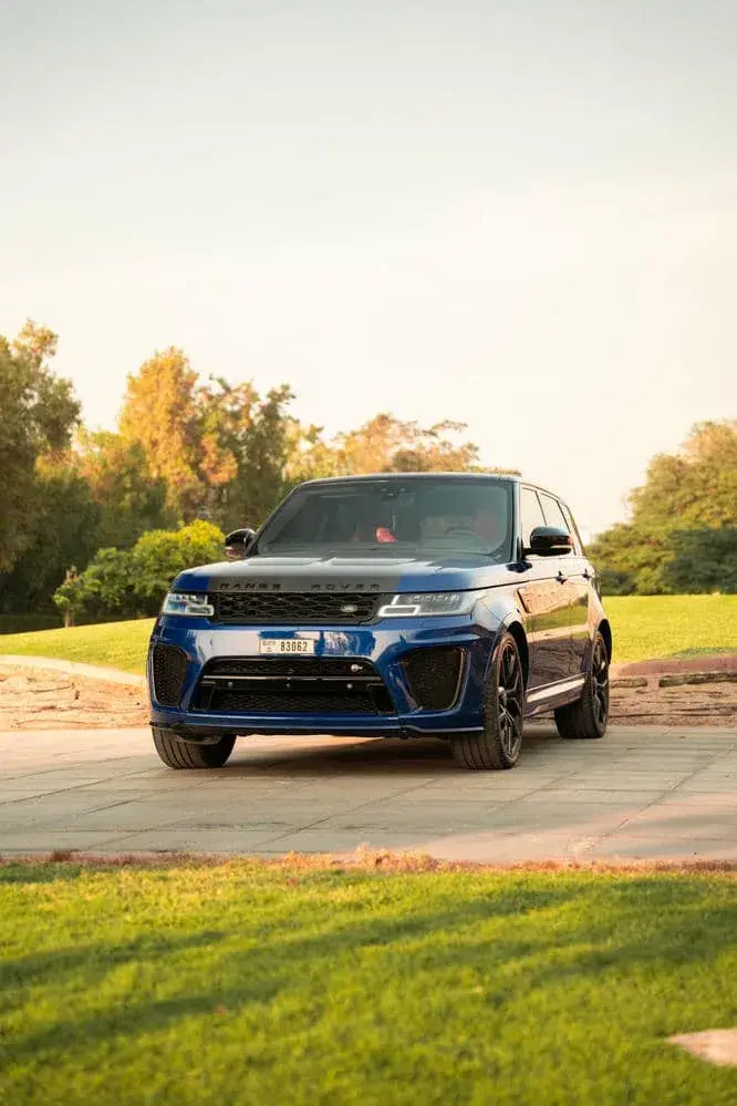 Rent Rang Rover SVR Blue in Dubai — Range Rover — photo 13 of 20