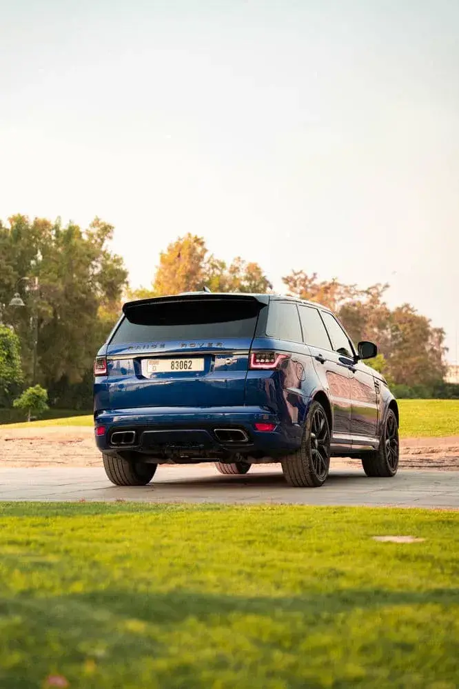 Rent Rang Rover SVR Blue in Dubai — Range Rover — photo 14 of 20