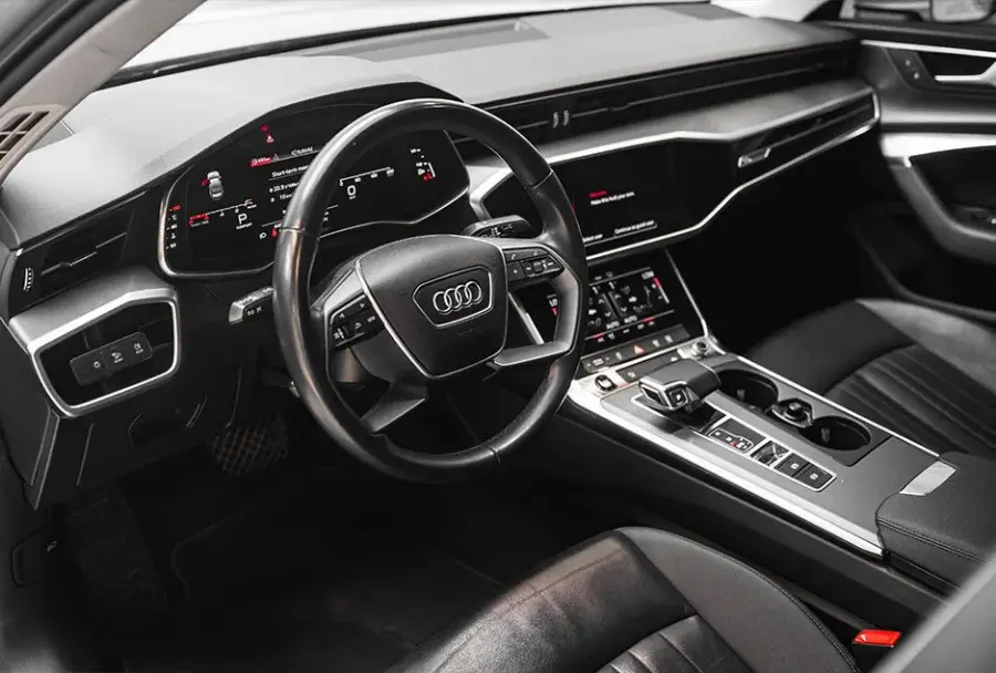 Rent Audi A6 White in Dubai — photo 7 of 7