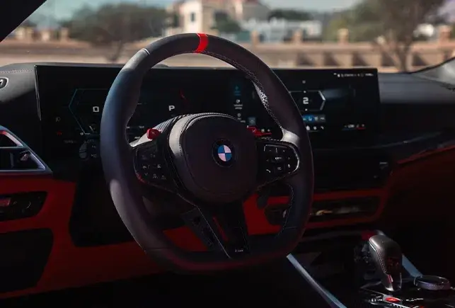Rent BMW M4 Competition Blue in Dubai — photo 5 of 7