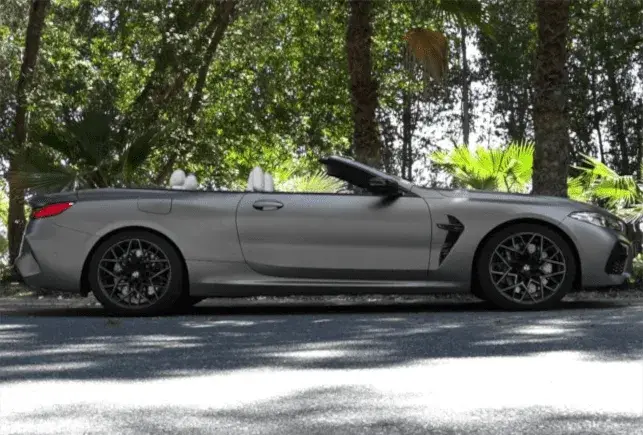 Rent BMW M8 Competition Convertible Grey in Dubai — photo 3 of 5