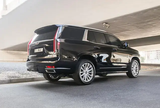 Rent Cadillac Escalade Black in Dubai — photo 4 of 5