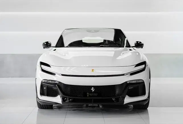Rent Ferrari Purosangue White in Dubai — photo 2 of 10