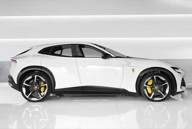 Rent Ferrari Purosangue White in Dubai — photo 3 of 10