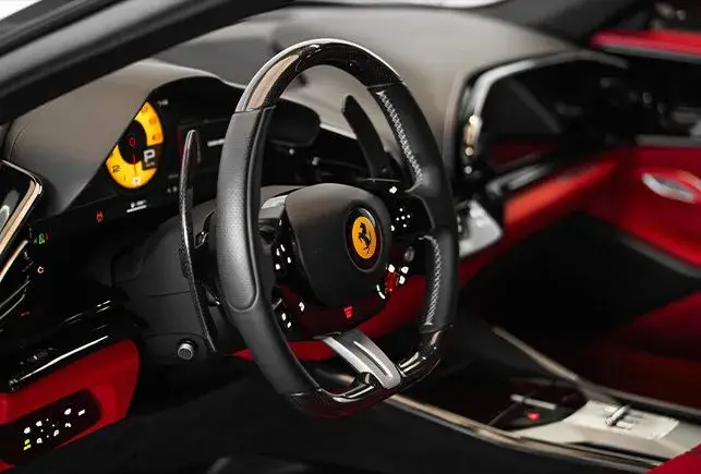Rent Ferrari Purosangue White in Dubai — photo 6 of 10
