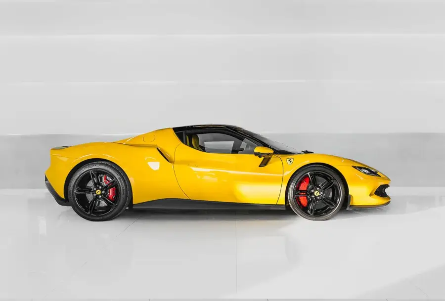 Rent Ferrari 296 GTB Yellow in Dubai — photo 3 of 7