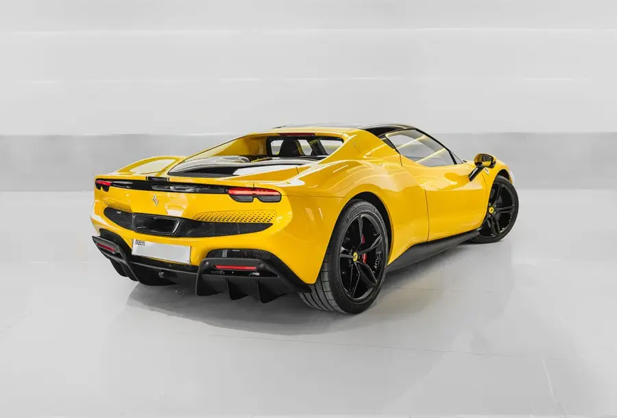 Rent Ferrari 296 GTB Yellow in Dubai — photo 5 of 7