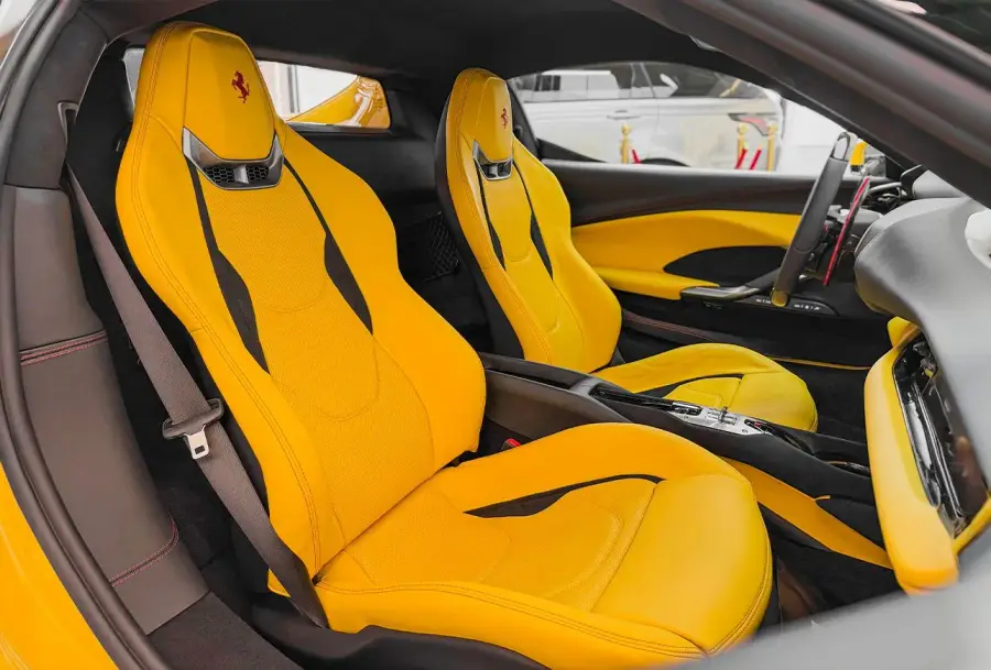 Rent Ferrari 296 GTB Yellow in Dubai — photo 7 of 7