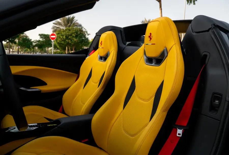 Rent Ferrari 296 GTS Black in Dubai — photo 5 of 7