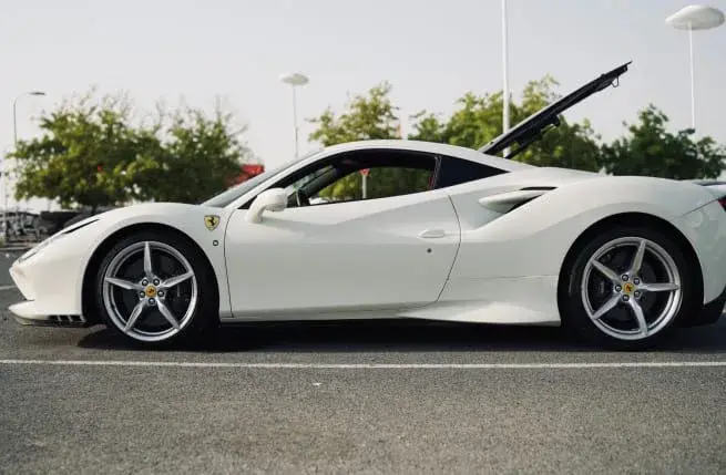 Rent Ferrari F8 Tributo White in Dubai — photo 3 of 8