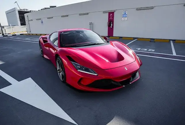 Rent Ferrari F8 Tributo Red in Dubai — photo 2 of 6