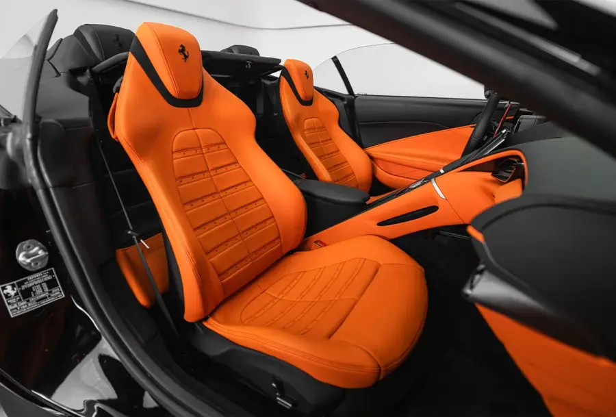 Rent Ferrari Roma Spyder Black in Dubai — photo 7 of 8