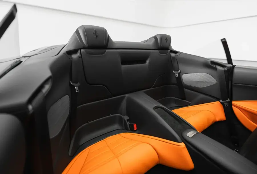 Rent Ferrari Roma Spyder Black in Dubai — photo 8 of 8