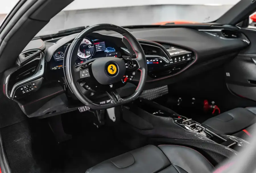 Rent Ferrari SF 90 Red in Dubai — photo 6 of 9