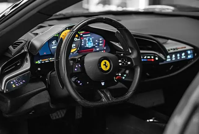 Rent Ferrari SF 90 Grey in Dubai — photo 5 of 6