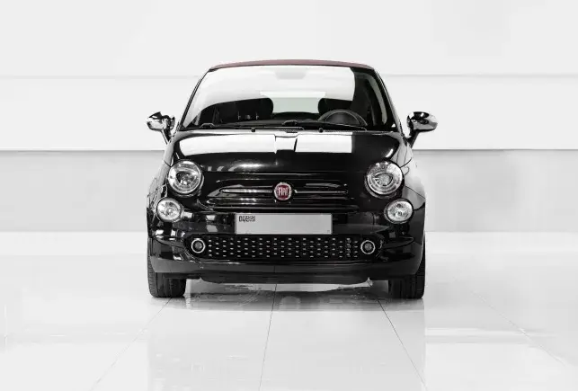 Rent Fiat 500 Convertible Black in Dubai — photo 7 of 7