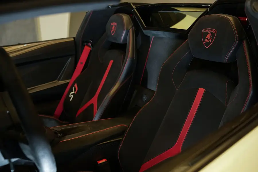 Rent Lamborghini Aventador Roadster SVJ White in Dubai — photo 4 of 6