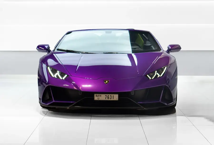 Rent Lamborghini Evo Joker Edition Green in Dubai — photo 2 of 7
