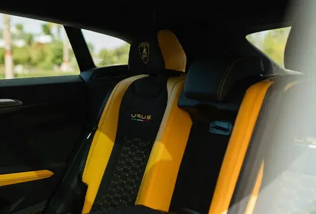 Rent Lamborghini Urus Yellow in Dubai — photo 7 of 7