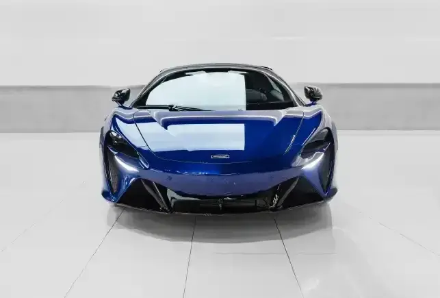 Rent McLaren Artura Spider Blue in Dubai — Mclaren — photo 2 of 7