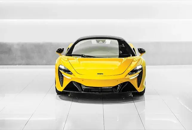 Rent Mclaren Artura Yellow in Dubai — photo 2 of 7