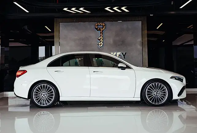 Rent Mercedes A 200 AMG White in Dubai — Mercedes-Benz — photo 6 of 7
