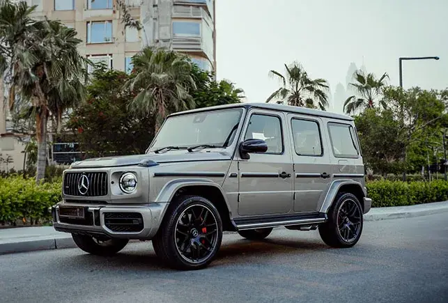 Rent Mercedes G63 Beige in Dubai — Mercedes-Benz — photo 2 of 5