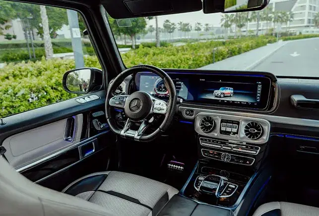 Rent Mercedes G63 Beige in Dubai — Mercedes-Benz — photo 3 of 5