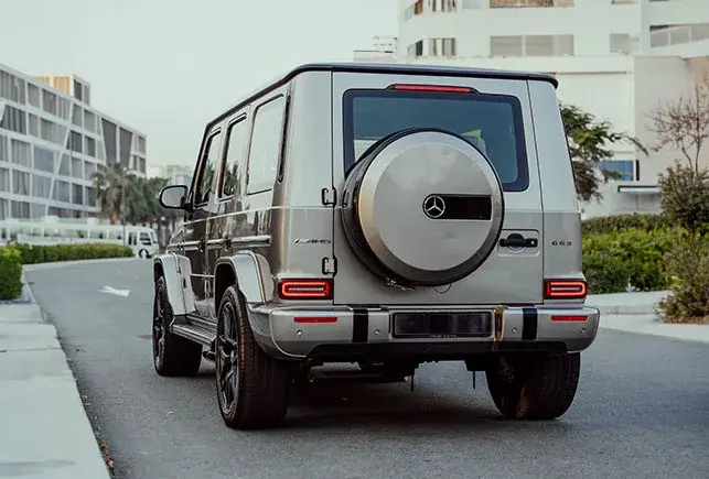 Rent Mercedes G63 Beige in Dubai — Mercedes-Benz — photo 4 of 5