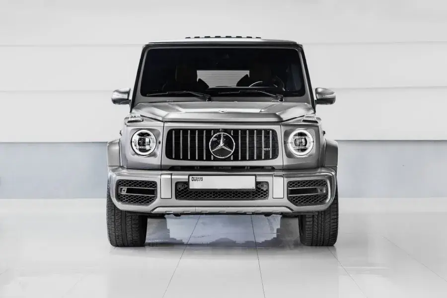 Rent Mercedes G63 Silver in Dubai — Mercedes-Benz — photo 2 of 7