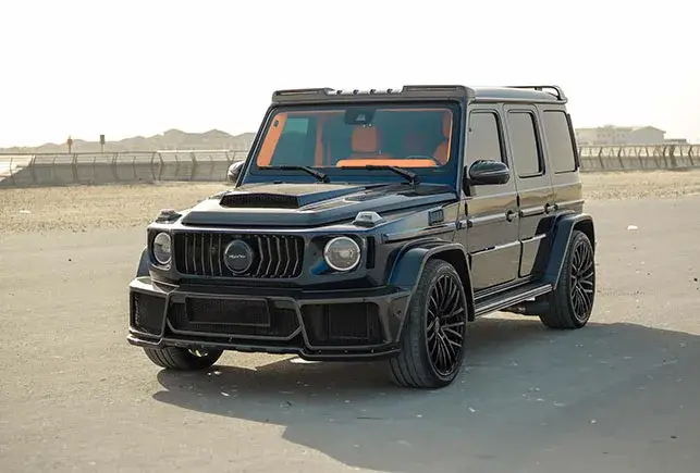 Rent Mercedes G63 Keyvany Blue in Dubai — Mercedes-Benz — photo 4 of 7