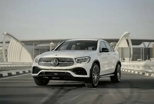 Rent Mercedes GLC 200 Coupe White in Dubai — Mercedes-Benz — photo 2 of 6