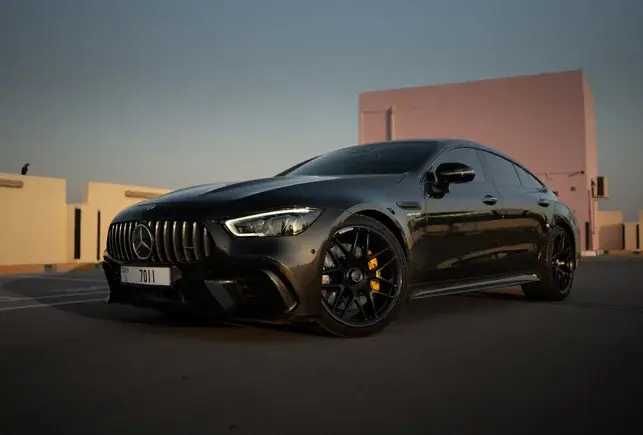 Rent Mercedes GT63S Grey in Dubai — Mercedes-Benz — photo 3 of 7