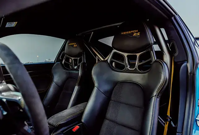 Rent Porsche GT3 RS Blue in Dubai — photo 6 of 7