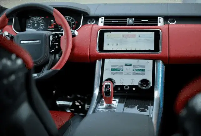 Rent Range Rover SVR Blue in Dubai — photo 8 of 9