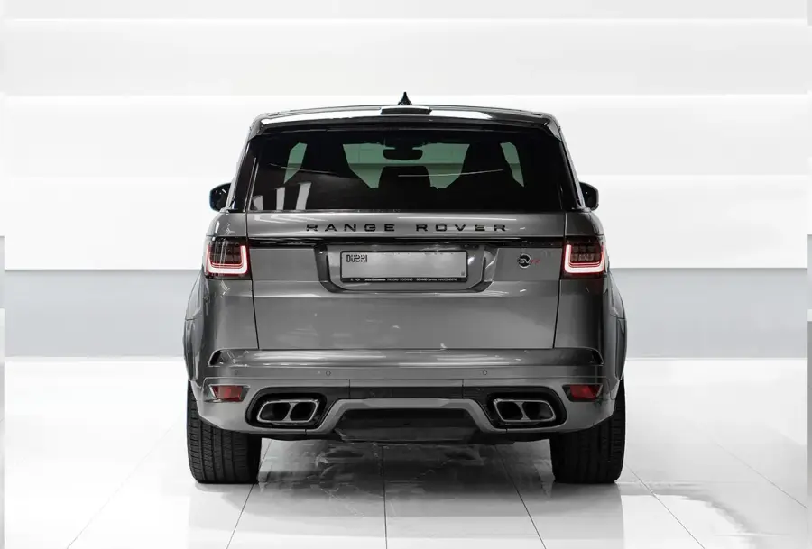 Rent Range Rover SVR Silver in Dubai — photo 4 of 7