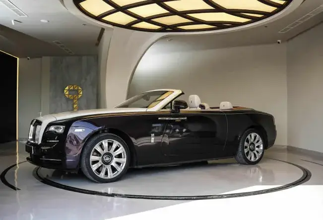 Rent Rolls Royce Dawn Blue in Dubai — Rolls-Royce — photo 2 of 8