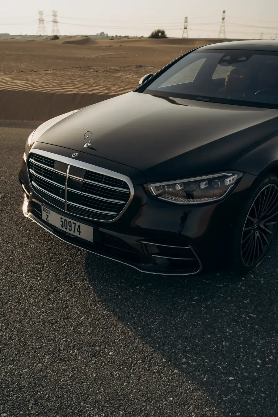Rent Mercedes-Benz S500 4MATIC Black 2023 in Dubai — photo 18 of 35