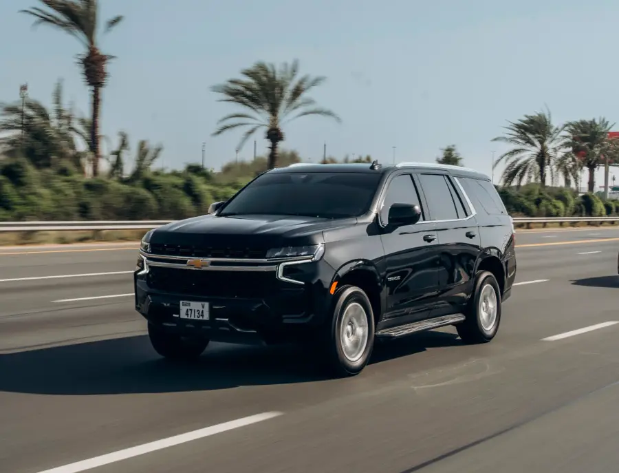 Rent Chevrolet Tahoe Black 2023 in Dubai — photo 12 of 12